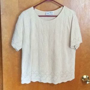 BOGO $5ea cotton Tan sweater top